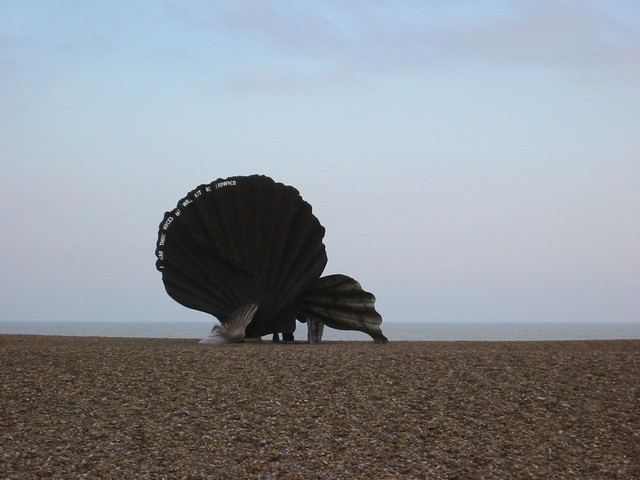 Britten memorial sculpture