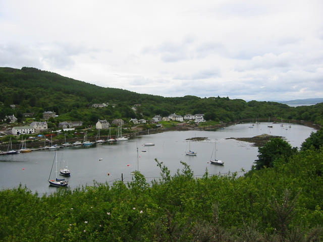 View from Tarbert Castle